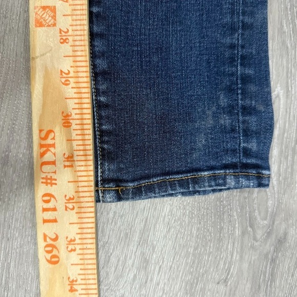 Lucky Brand Women's Brooke Skinny Jeans 0/25 Dark Wash Made in USA 26x32 - Picture 6 of 7